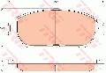 Klocki hamulcowe - kompletGDB3612, TRW w ofercie sklepu e-autoparts.pl 