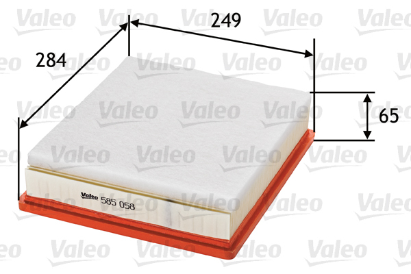 585058 Filtr powietrza VALEO