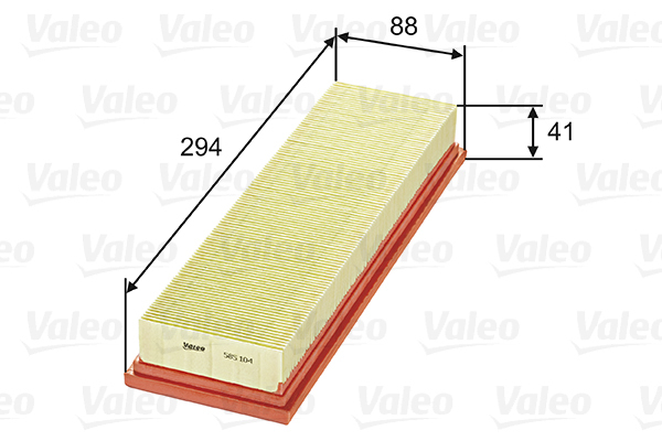 585104 Filtr powietrza VALEO