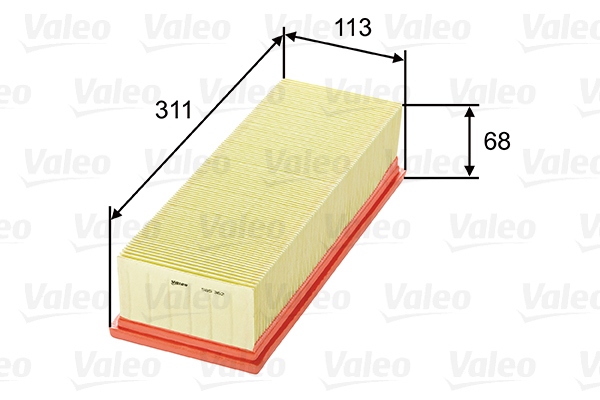 585362 Filtr powietrza VALEO