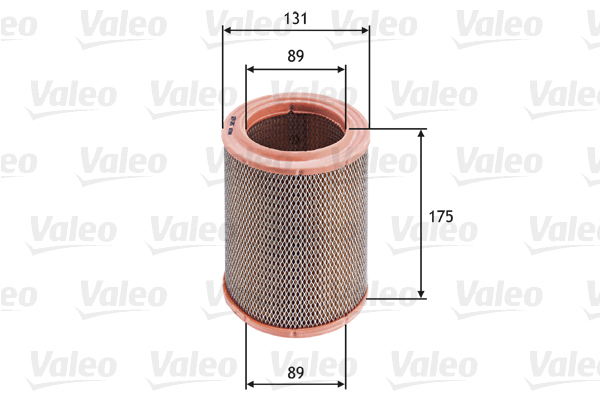 585635 Filtr powietrza VALEO