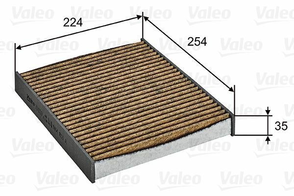 701029 Filtr kabinowy przeciwpyłkowy, VALEO PROTECT MAX VALEO