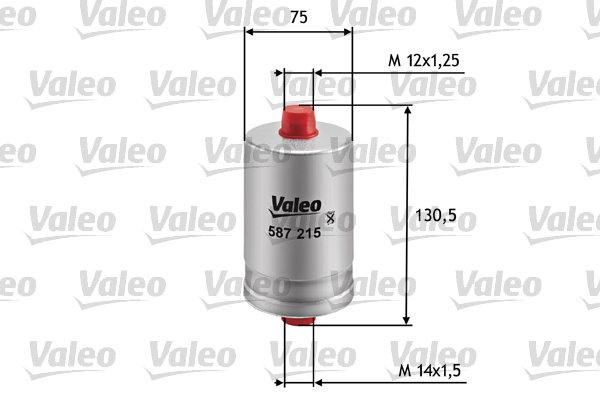 587215 Filtr paliwa VALEO