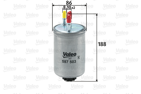 587503 Filtr paliwa VALEO