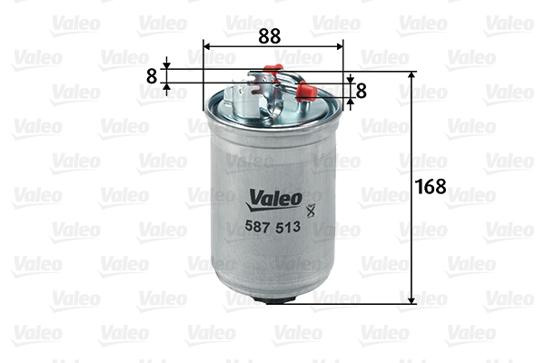 587513 Filtr paliwa VALEO