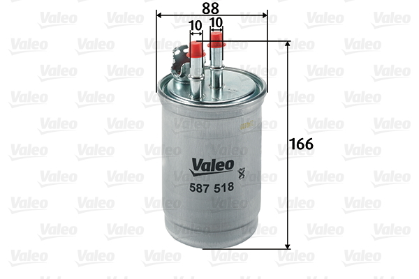 587518 Filtr paliwa VALEO