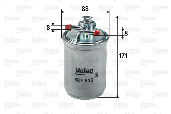 587526 Filtr paliwa VALEO