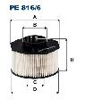 Filtr paliwaPE 816/6, FILTRON WIX w ofercie sklepu e-autoparts.pl 