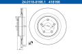 Tarcza hamulcowa24.0118-0166.1, ATE w ofercie sklepu e-autoparts.pl 