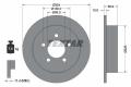 TARCZA HAM. SSANGYONG T. MUSSO 2,2 E-XDI 18-92347403, TEXTAR w ofercie sklepu e-autoparts.pl 