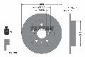 Tarcza hamulcowa, PRO92268403, TEXTAR w ofercie sklepu e-autoparts.pl 