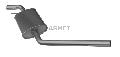 Tłumik środkowy04.073, ASMET w ofercie sklepu e-autoparts.pl 