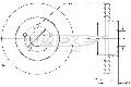 TARCZA HAMULC. JEEP GRAND CHEROKEE  99-05TX72-23, TOMEX-C w ofercie sklepu e-autoparts.pl 