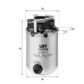 FILTR PALIWA NISSAN  OEM SZT UFI24.061.01, UFI w ofercie sklepu e-autoparts.pl 
