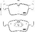 Klocki hamulcowe - komplet, BREMBO XTRA LINEP 06 070X, BREMBO w ofercie sklepu e-autoparts.pl 