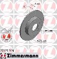 Tarcza hamulcowa, COAT Z200.2517.20, ZIMMERMANN w ofercie sklepu e-autoparts.pl 