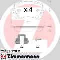 Klocki hamulcowe - komplet24483.170.2, ZIMMERMANN w ofercie sklepu e-autoparts.pl 
