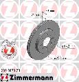 Tarcza hamulcowa, COAT Z280.3173.20, ZIMMERMANN w ofercie sklepu e-autoparts.pl 