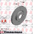 Tarcza hamulcowa, COAT Z285.3518.20, ZIMMERMANN w ofercie sklepu e-autoparts.pl 